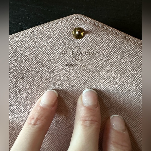 Louis Vuitton PF Sarah Wallet N60249 Authentic - Picture 5 of 6